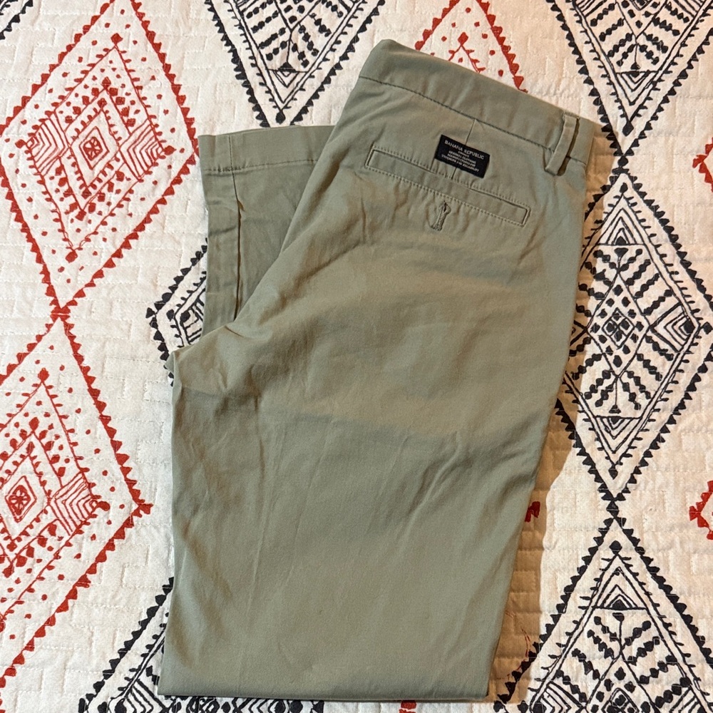 Banana Republic Olive Chinos